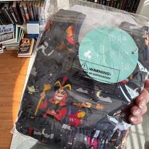 Disney Villains Dark Multicolor Pajama Set